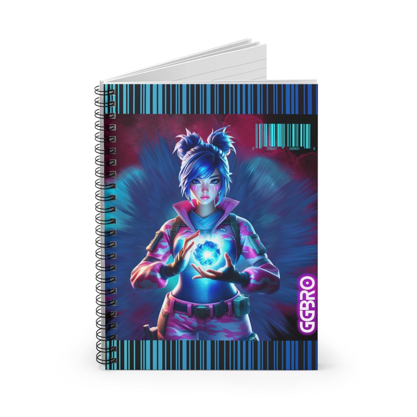 BLUE STONE Spiral Notebook - Ruled Line