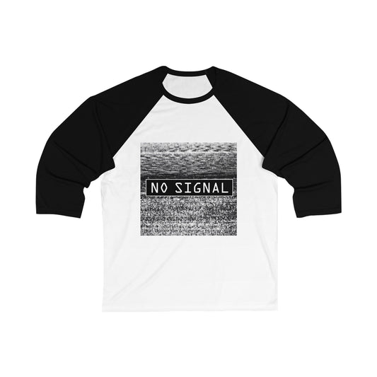 GGBRO NO SIGNAL Unisex 3\4 Sleeve Baseball Tee