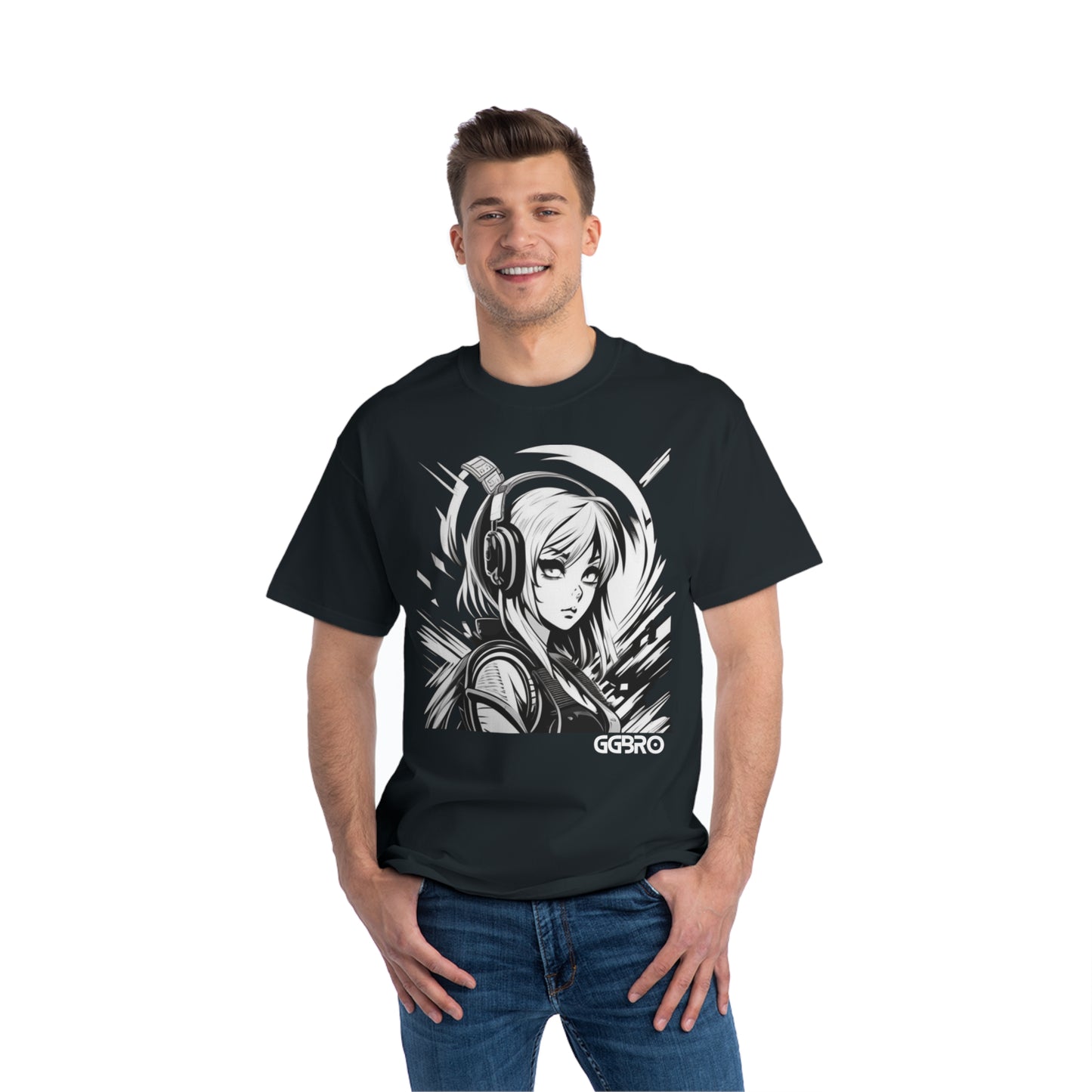 GGBRO GAMER FACE II  Beefy-T®  Short-Sleeve T-Shirt