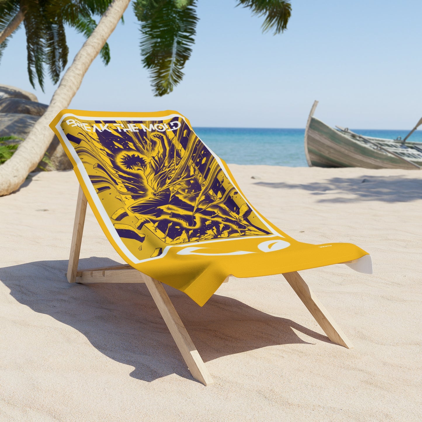 BREAK THE MOLD  Beach Towel