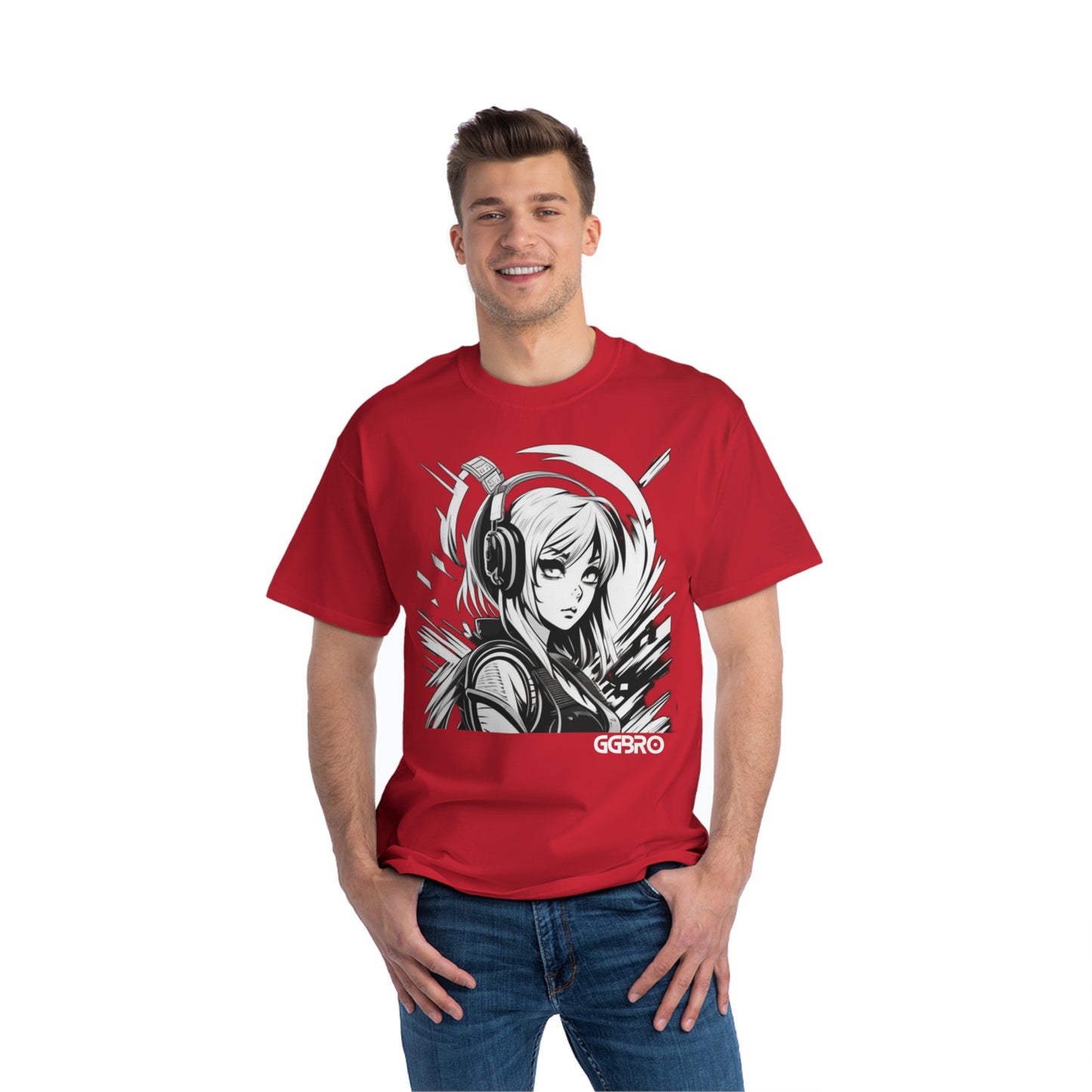 GGBRO GAMER FACE II  Beefy-T®  Short-Sleeve T-Shirt