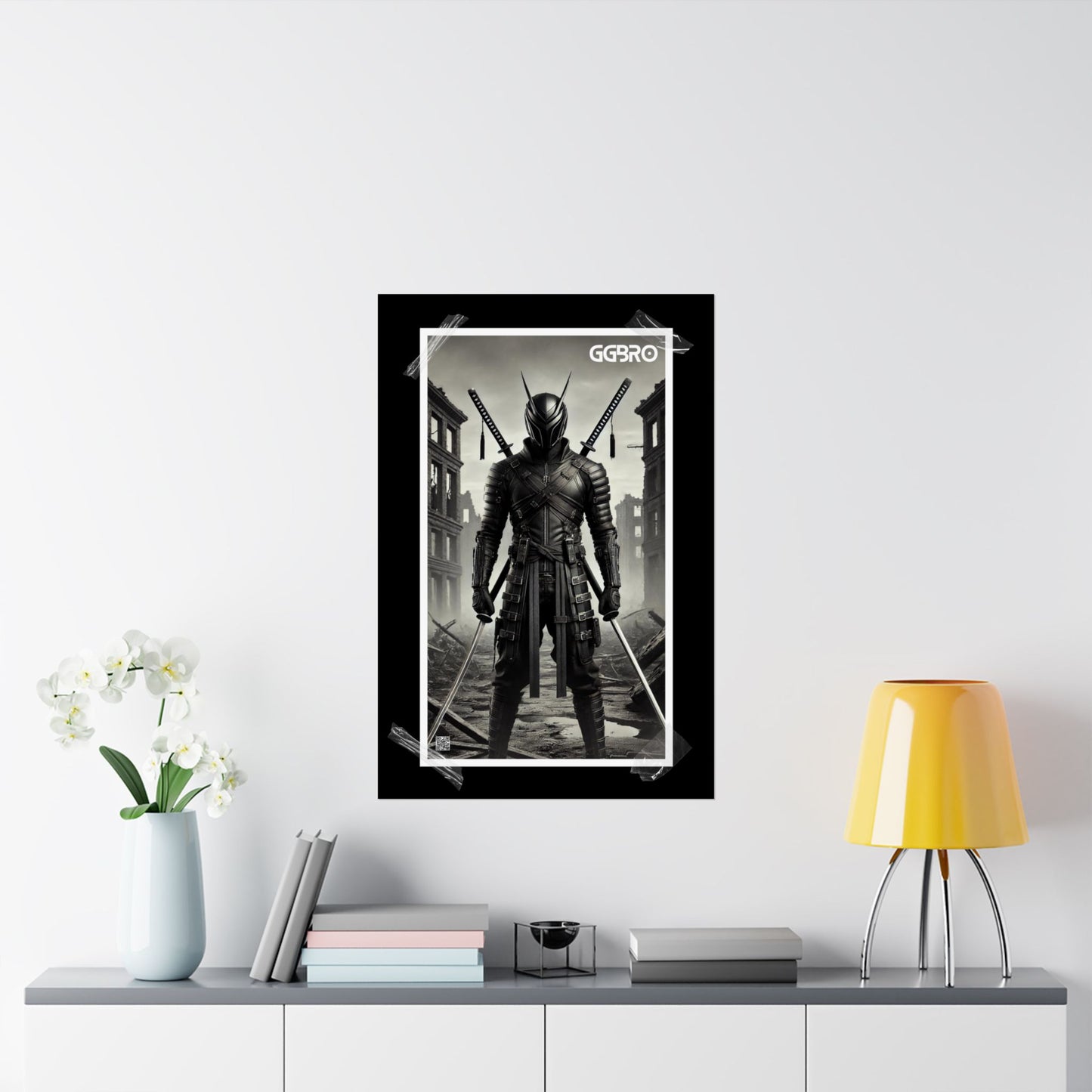 DARK SAMURAY Matte Vertical Posters